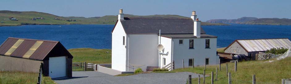 Self-catering accommodation in Shetland. Shetland self-catering property